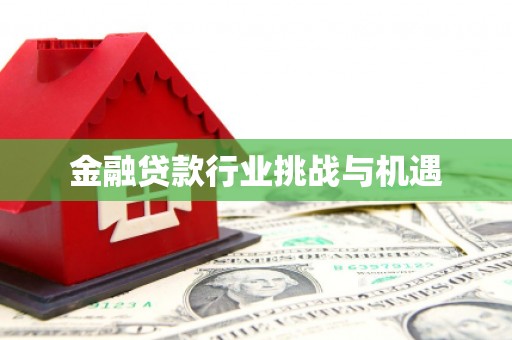 滦南金融贷款行业挑战与机遇
